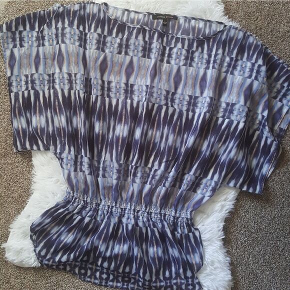 Cynthia Steffe lightweight sheer top Size Large - Picture 1 of 5